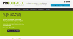 Desktop Screenshot of produrable.com